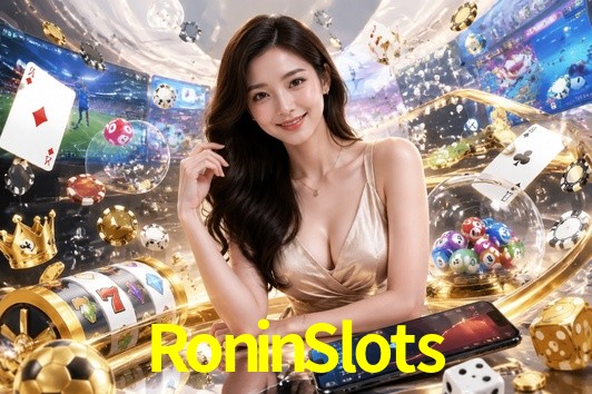 Página principal de RoninSlots Casino con juegos en vivo y tragamonedas para México
