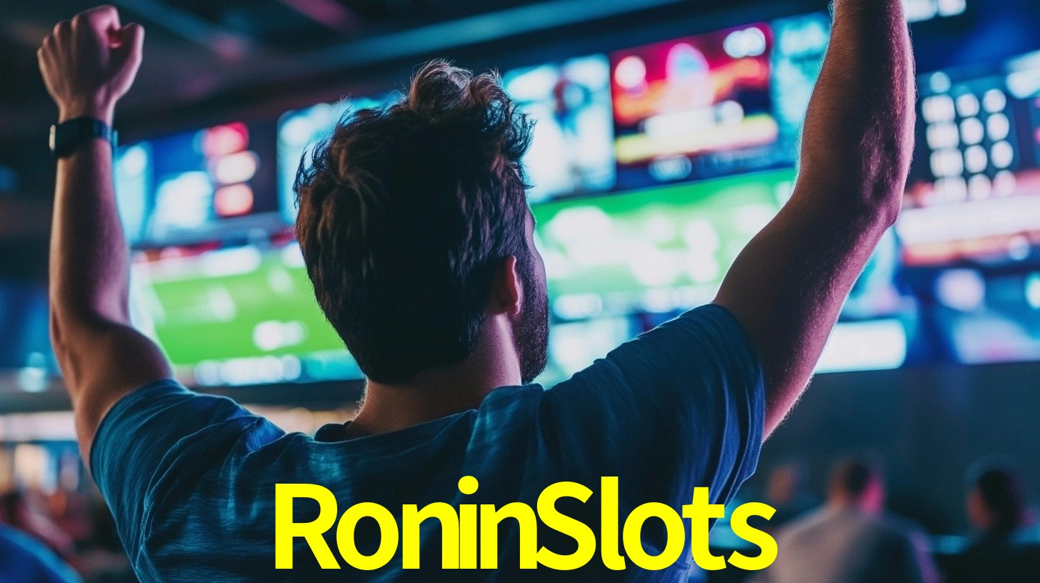 Interfaz de la app móvil RoninSlots en un smartphone moderno